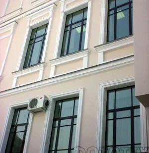 фото Дверь противоударная светопрозрачная однопольная А1