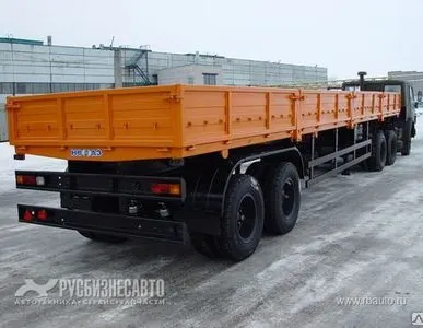 фото Нефаз 9334-20-01 Бортовой полуприцеп