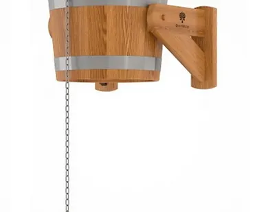 фото Обливное ведро для бани BentWood 20 л (из дуба натурального)