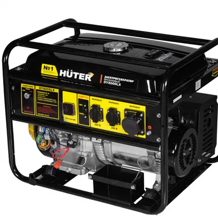 Фото №0 Huter Портативный бензогенератор HUTER DY8000LX