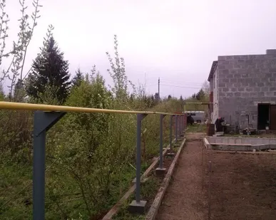 фото Монтаж частного газопровода
