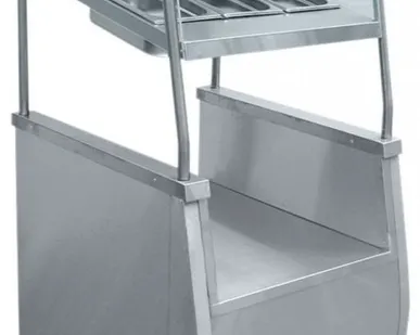 фото Прилавок для столовых приборов Abat ПСПХ-70Т