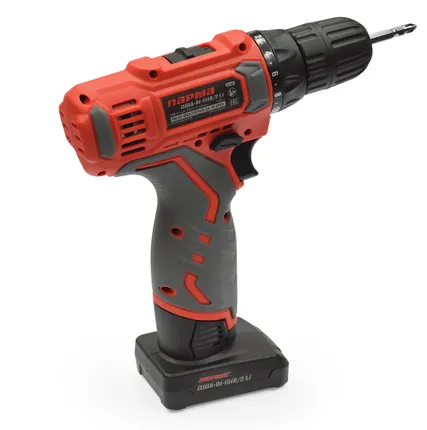 Фото №1 Шуруповерт аккумуляторный Парма ДША-01-1514/2Li