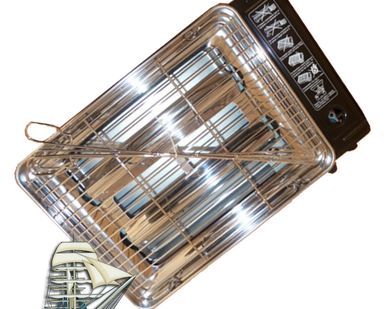 фото Газовый гриль с переходником для бытового баллона в кейсе NaMilux BBQ-138