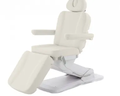 фото Косметологическое кресло с электроприводом ММКК-4 (КО-185DP-00), цвет кремовый MedMos