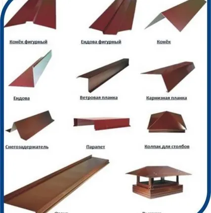 Фото №0 Планка завершающая для забора 2000 м зеленый мох