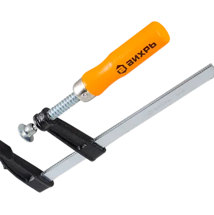 Фото №0 Струбцина Вихрь F-образная 150х50 мм