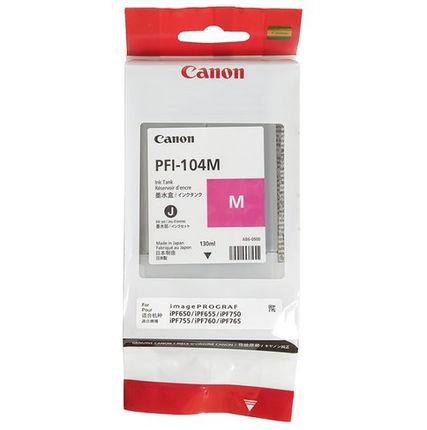 Фото №0 Картридж Canon PFI-104M 3631B001