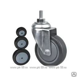 фото Колесо поворотное с болтом Lema EI3-PL-100-80-7