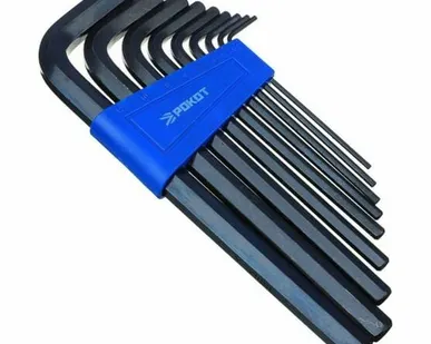 фото Набор удлиненных ключей-шестигранников РОКОТ 2.0-12 мм 633-022