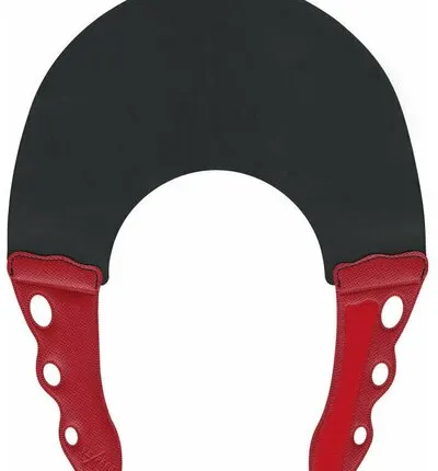 Фото №0 Воротник для стрижки и окрашивания Y.S.PARK 0.6мм, чёрный с красным