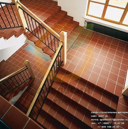 Фото №0 КЛИНКЕРНЫЕ СТУПЕНИ