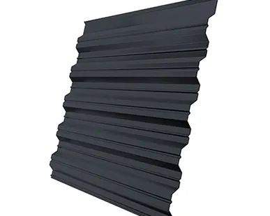 фото Профнастил НС-35 0,5 RAL 7024 мокрый асфальт 2 м