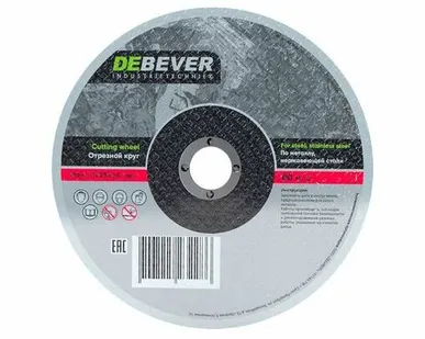 фото Отрезной диск по нержавеющей стали 125х1,2х22 A46S-BF-41/DEBEVER