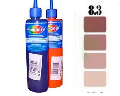 фото Униколер № 8,3 Кирпичный 100мл Россия