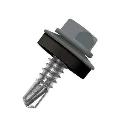 Фото №0 Саморез кровельный 5,5х19 RAL 7016