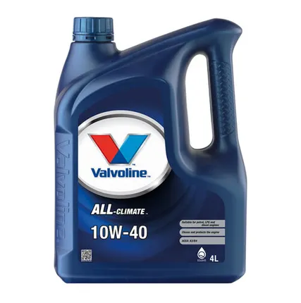Фото №0 Масло моторное п/синт. Valvoline ALL CLIMATE 10W40 (e4L)