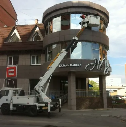 Фото №0 Услуги автовышки