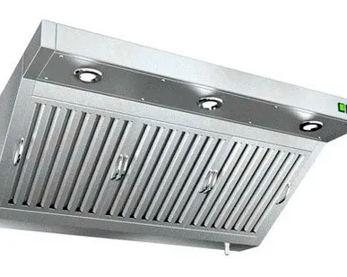 фото Зонт вытяжной пристенный с козырьком HICOLD ЗВПОК-0808