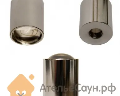 фото Линза Cariitti CR-09 (1540083, хром, резьба М5, для волокна D=1-3 мм)