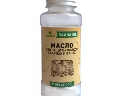 фото Просепт SAUNA OIL (0,25л)- масло для защиты потолков в саунах и банях
