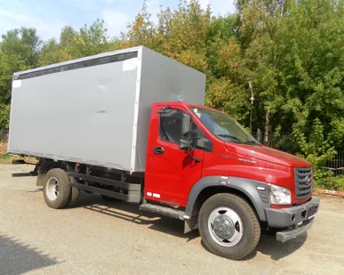 фото Еврофургон ГАЗ-С41R33 Газон Next с воротами,сдвижным тентом