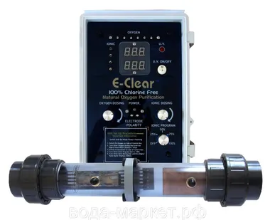 фото Бесхлорная система дезинфекции воды E-CLEAR MK7/CF1-75