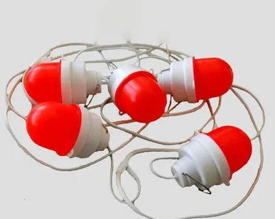 фото Гирлянда из фонарей ФС 12 с шагом 2,5м