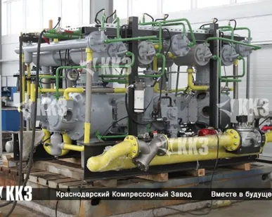 фото Компрессор 2ГМ2,5-4/11С сухой промышленный поршневой