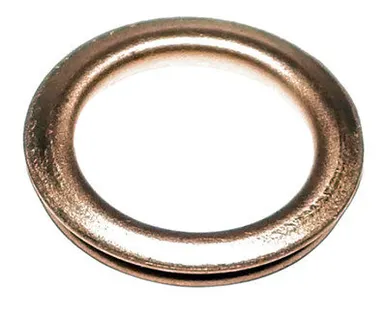 фото HYUNDAI/KIA Кольцо уплотнительное топливной форсунки (нижнее) D4B ор 3381442001