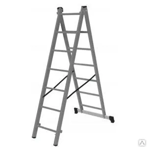 Фото №0 Двухсекционная лестница inforce 2х7 л-02-07