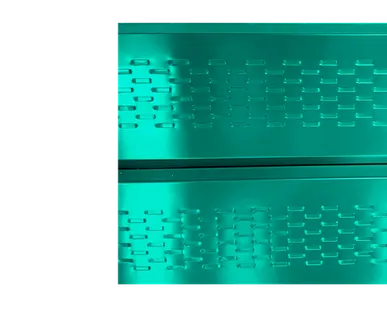 фото Сайдинг Кровля Сервис Экобрус софит Водянисто-синий 0,45 мм Полиэстер