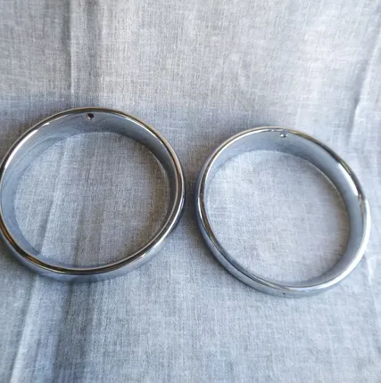 Фото №4 Ободки фар хром 2101. СССР.