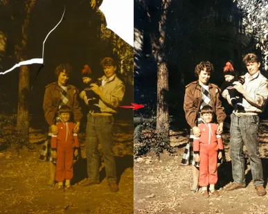 фото Реставрация фотографий