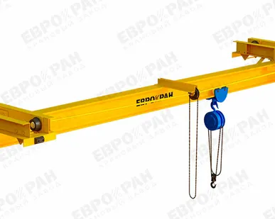 фото Мостовой кран однобалочный подвесной ручной (под заказ)