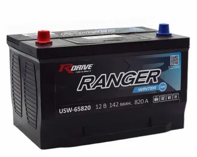 фото Аккумулятор RDrive RANGER USW-65820 80 Ач п.п.