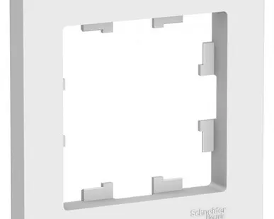 фото Рамка 1-м. ATLAS DESIGN бел. SchE ANT000101