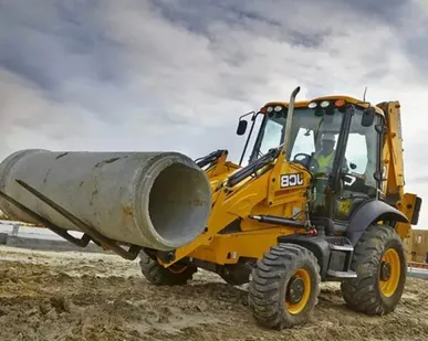 фото Погрузка вилами