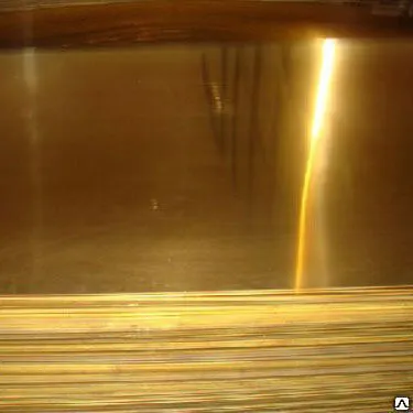 Фото №0 Лист латунный 5 Л90, Л85, Л80, Л68, Л63, ЛС59-1 по ГОСТ 2208-2007