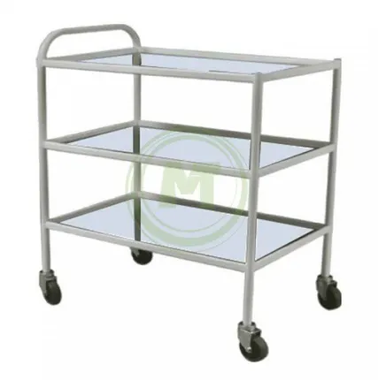 Фото №0 Столик процедурный СПп-02 МСК-502-01М (3 полки стекло )