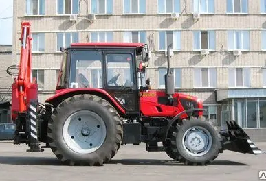 фото Экскаватор-Бульдозер с отвалом г/поворотным ЭБП-11