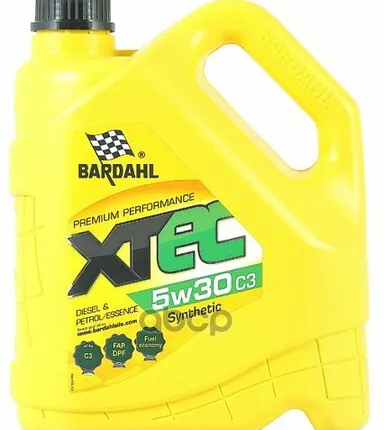 Фото №0 Bardahl 5W30 Xtec C3 4L (Синт. Моторное Масло)