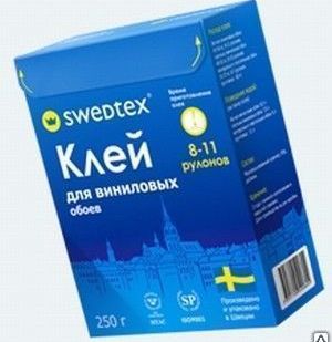 фото SWEDTEX Клей для обоев Винил PV025 250г