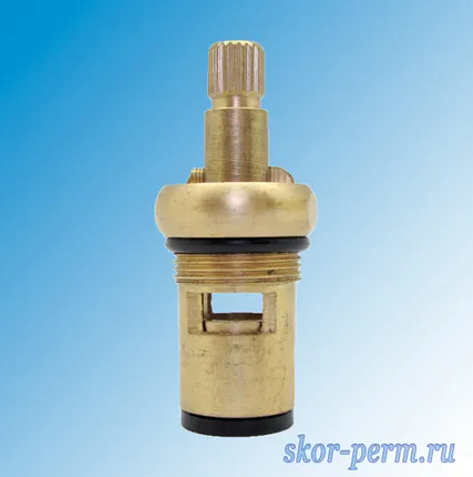 Фото №0 Кран-букса керамическая М18х1 шлица 8х20 угол 180° (Самара)