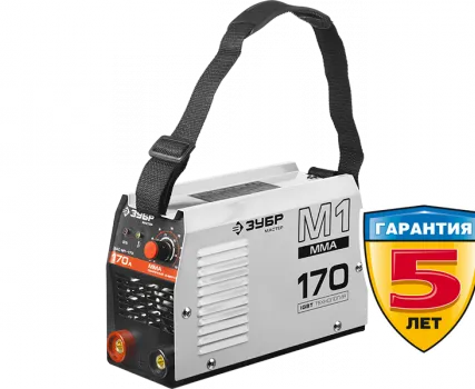Фото №0 Инвертор ЗУБР "МАСТЕР" сварочный, 170А, MMA, IGBT, ПВ 30%, принуд обдув