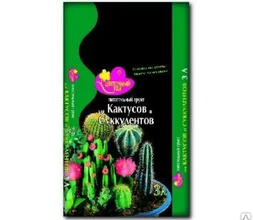 фото Грунт (Цветочный Рай) Для Кактусов и Суккулентов 3л БХЗ (12)