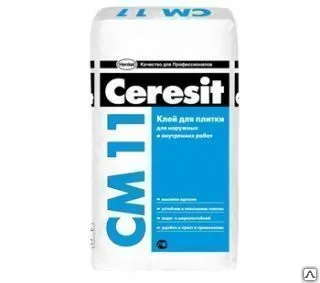 фото Клей для плитки Церезит СМ 11 Ceresit 25 кг