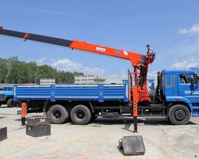 фото Автомобиль КАМАЗ-65117-3010-23(А4) с КМУ Kanglim KS1256GII
