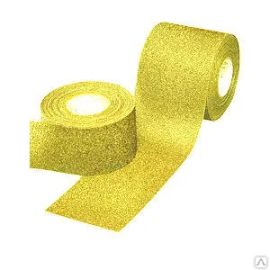 Фото №0 Противоскользящая абразивная лента самоклеящаяся желтая 150 мм
