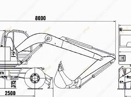 Фото №2 Аренда экскаватора-погрузчика ТВЭКС ЕК 12-10, Санкт-Петербург